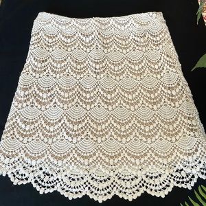 Forever 21, lace skirt
